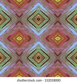 Seamless Retro Geometric Pattern/ Vintage background with classy patterns/ Abstract Ethnic Geometric Pattern/ Ethnic modern geometric seamless pattern ornament