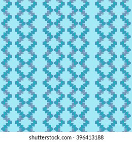 seamless retro geometric zig zag pattern