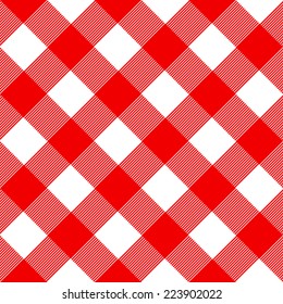 Seamless retro looking pattern with rectangles in red.