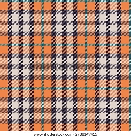 Seamless Retro Modern Tartan Pattern February 2026