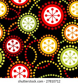 seamless retro ornament