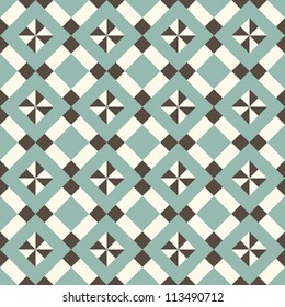seamless retro pattern