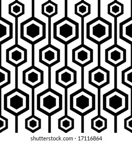 seamless retro pattern