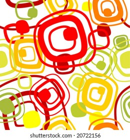 Seamless retro pattern
