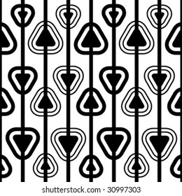 seamless retro pattern