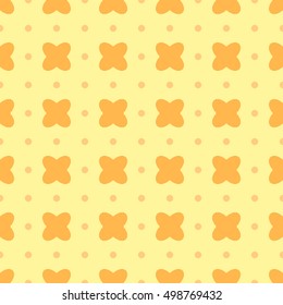 Seamless retro pattern. Colorful vector background.