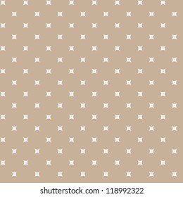 Seamless retro texture. Vector. White, grey, brown, coffee. Vintage background.