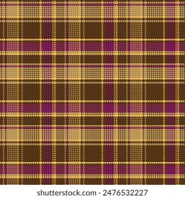 Seamless Retro Vintage Tartan Dogtooth Pattern 141