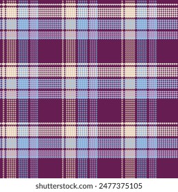 Seamless Retro Vintage Tartan Dogtooth Pattern 143