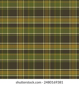 Seamless Retro Vintage Tartan Dogtooth Pattern 142