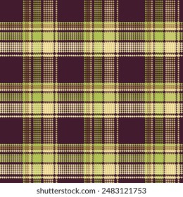 Seamless Retro Vintage Tartan Dogtooth Pattern 146