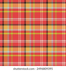 Seamless Retro Vintage Tartan Houndstooth Pattern 161