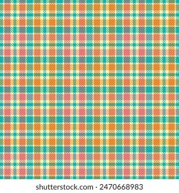 Seamless Retro Vintage Tartan Pattern 134