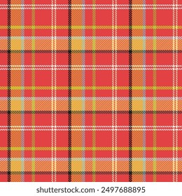 Seamless Retro Vintage Tartan Pattern 162