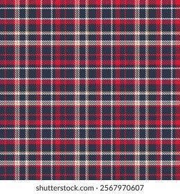 Seamless Retro Vintage Tartan Pattern 03 January 2025