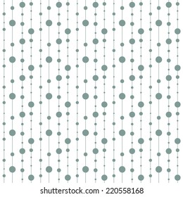 A seamless retro wallpaper design