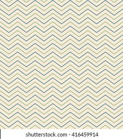 Seamless retro waves vector illustration.