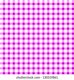 Seamless retro white-pink square tablecloth