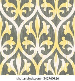 Seamless Reworked Medieval Ornament Pattern Background Tile