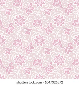 Seamless rich floral wallpaper