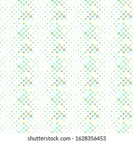 Seamless ring pattern background - colorful geometrical vector graphic design