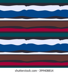 Seamless ripple pattern. Fashion background