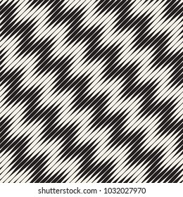 Seamless ripple pattern. Repeating vector texture. Wavy graphic background. Simple stripes