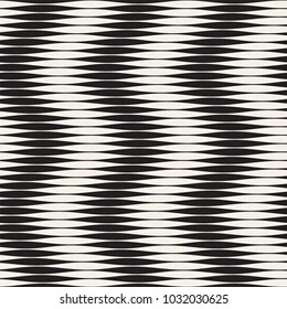 Seamless ripple pattern. Repeating vector texture. Wavy graphic background. Simple stripes