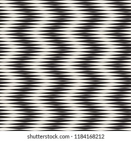 Seamless ripple pattern. Repeating vector texture. Wavy graphic background. Simple wave stripes