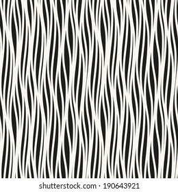 Seamless ripple pattern. Repeating vector texture. Wavy graphic background