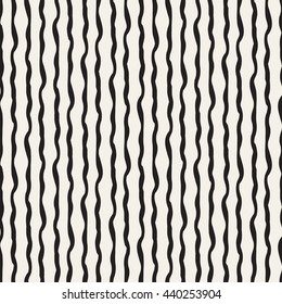 Seamless ripple pattern. Repeating vector texture. Striped minimalistic rippled background. Simple graphic design.