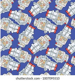 seamless robot pattern