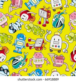 seamless robot pattern