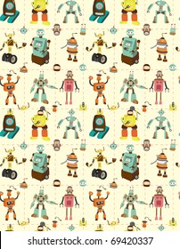 seamless robot pattern