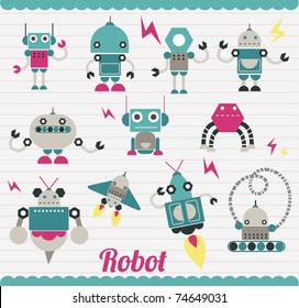 seamless robot pattern