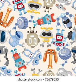 seamless robot pattern