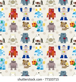 seamless Robot pattern