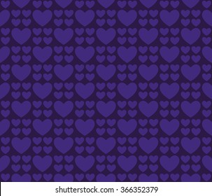 Seamless romantic hearts pattern. Design element for wedding invitation, Valentine's Day cards, wallpapers, web site background, baby shower invitation, birthday card, scrapbooking, fabric print etc.