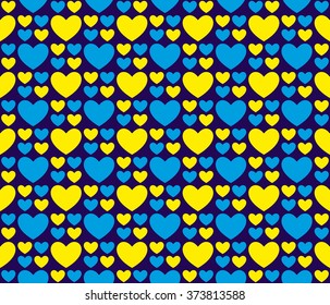 Seamless romantic hearts pattern. Design element for wedding invitation, Valentine's Day cards, wallpapers, web site background,  baby shower invitation, birthday card, scrapbooking, fabric print etc.