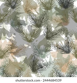 Seamless romantic pattern with coloured hearts.  heart backdrop on white background.