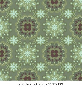Seamless romantic pattern vector