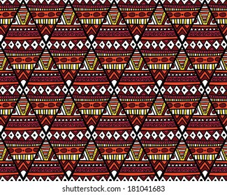 Seamless romb background. Endless geometric pattern.