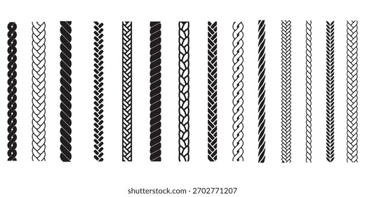 Cepillo de cuerda sin costuras Strokes para ilustrador