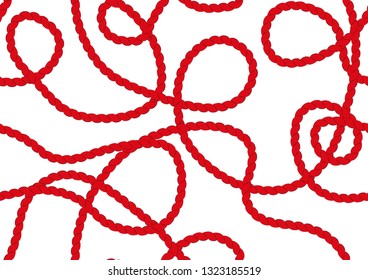 Seamless Rope Pattern Design