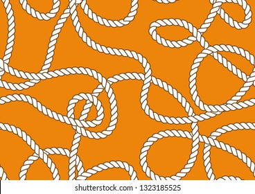 Seamless Rope Pattern Design