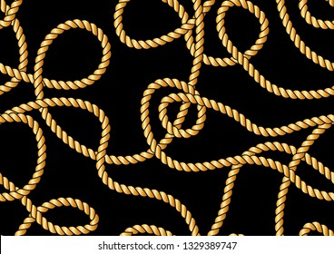 Seamless Rope Pattern for Fashion