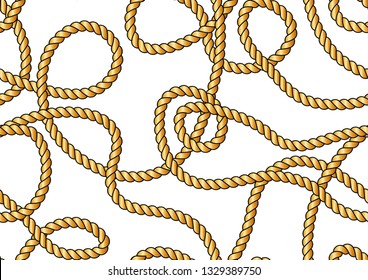 Seamless Rope Pattern for Fashion