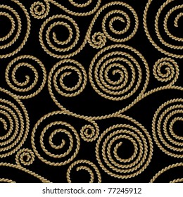 Seamless from ropes and matting (can be repeated and scaled in any size)