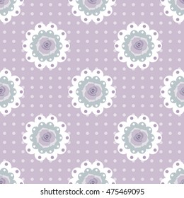 seamless rose background and pattern vector illustration