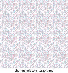 Seamless rose pattern